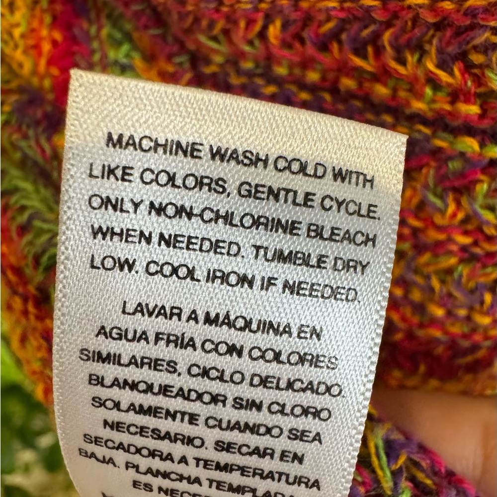 Multicolor Striped Women's Sweater Tank - Picture 6 of 6